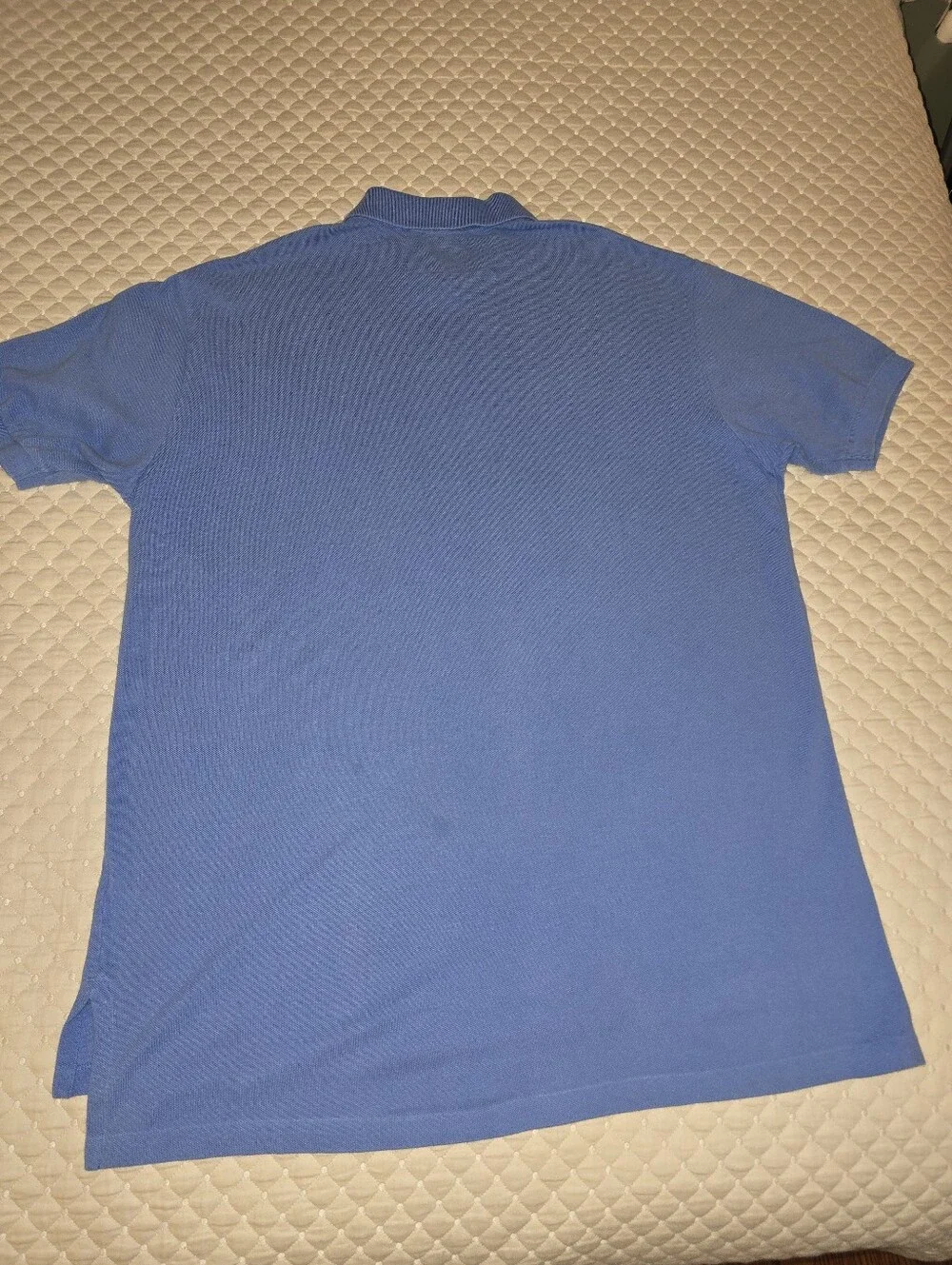 XL- Ralph Lauren Polo Shirt in Royal Blue with Yellow Pony. (PRISTINE CONDITION)